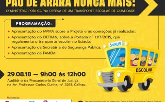 CIM EM AÇÃO! – PAU DE ARARA NUNCA MAIS: Ministério Público na defesa de um transporte escolar de qualidade.