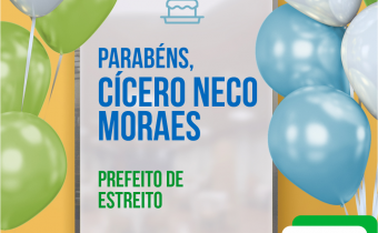 Aniversário prefeito de Estreito