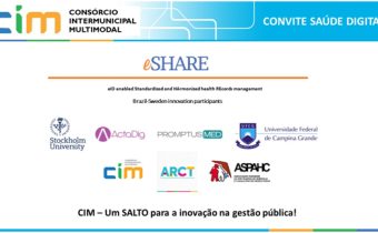 O Consórcio apresentará suas Iniciativas em Inovação em Saúde Digital
